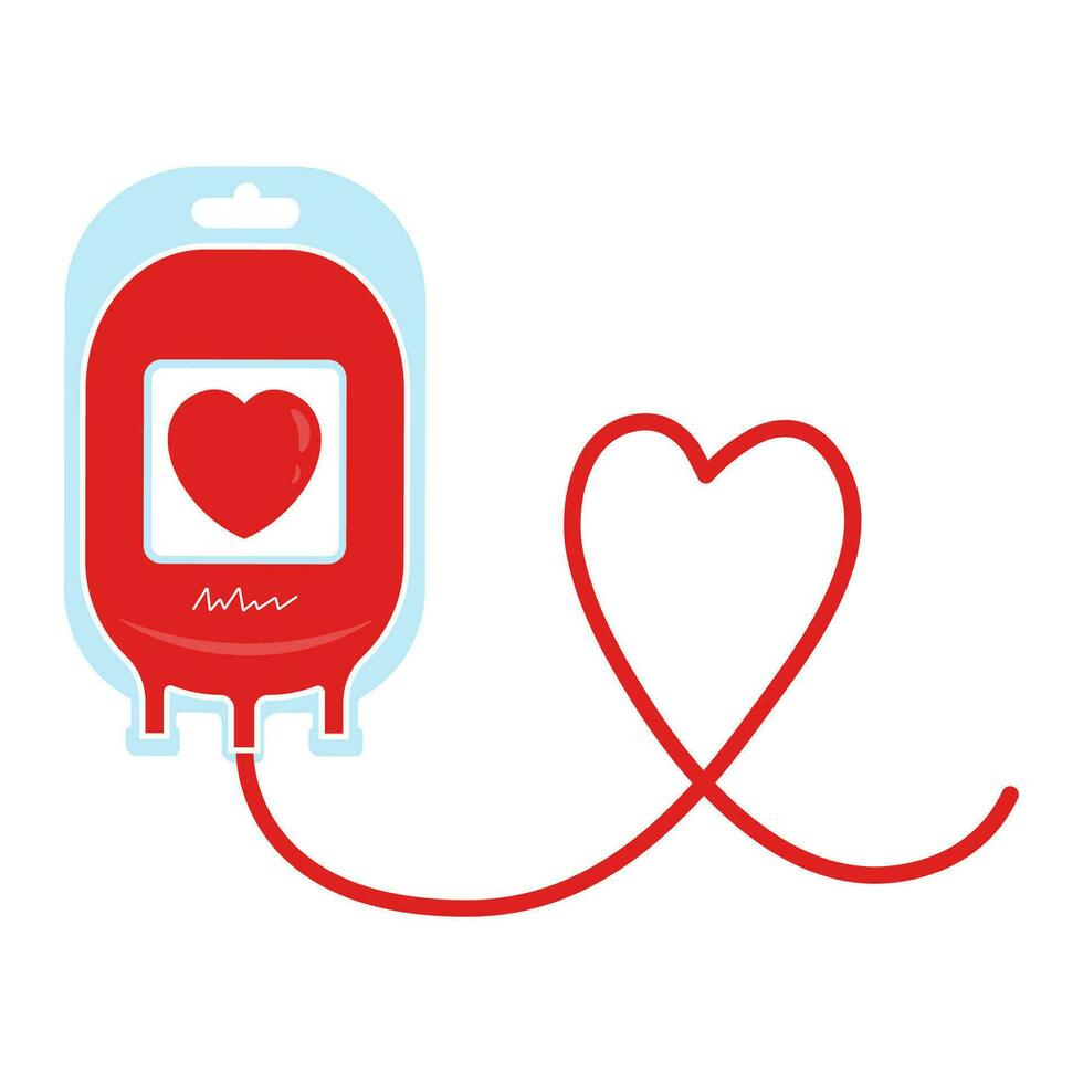 Blood donation element 01 vector