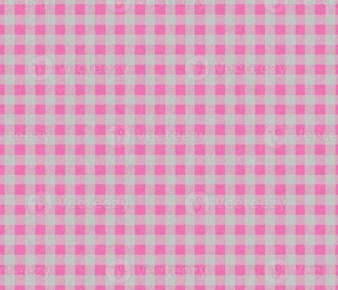 Gingham Print Fabric photo
