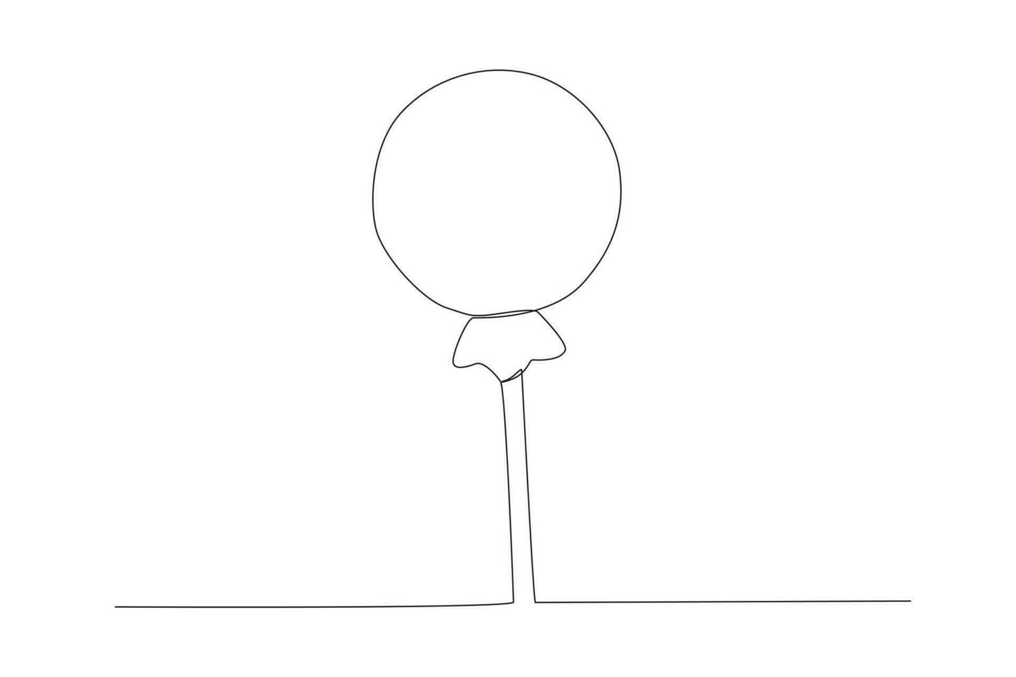 Vector fast food set in doodle style in the shape of a circle