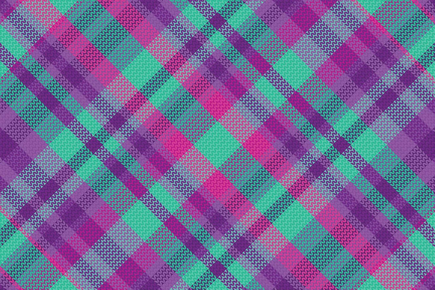 Tartan or plaid retro color pattern. vector