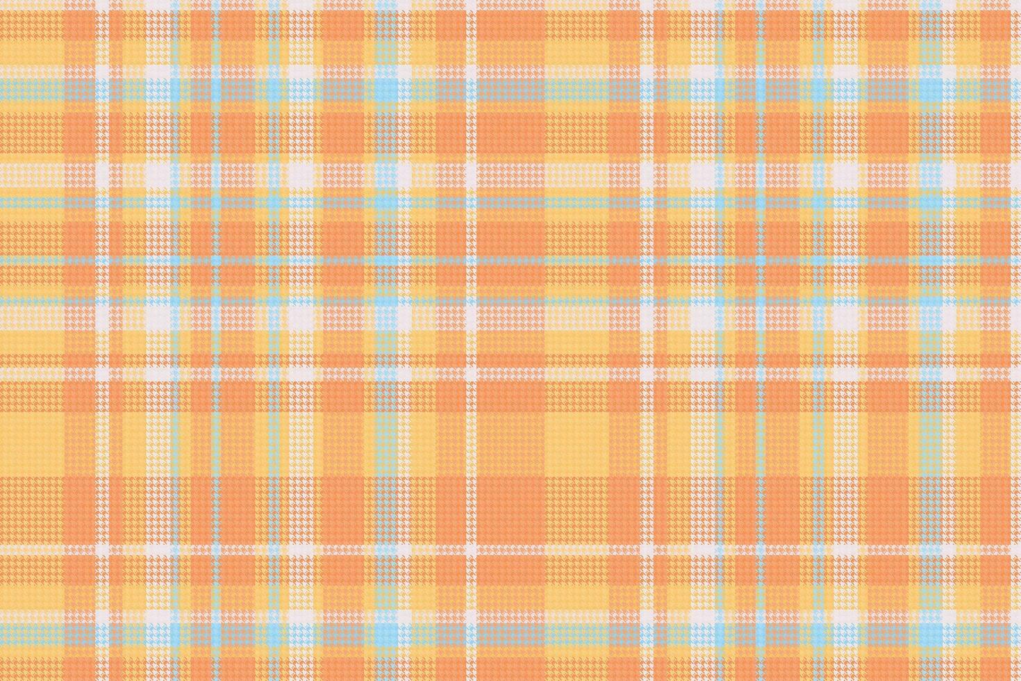 Tartan or plaid retro color pattern. vector