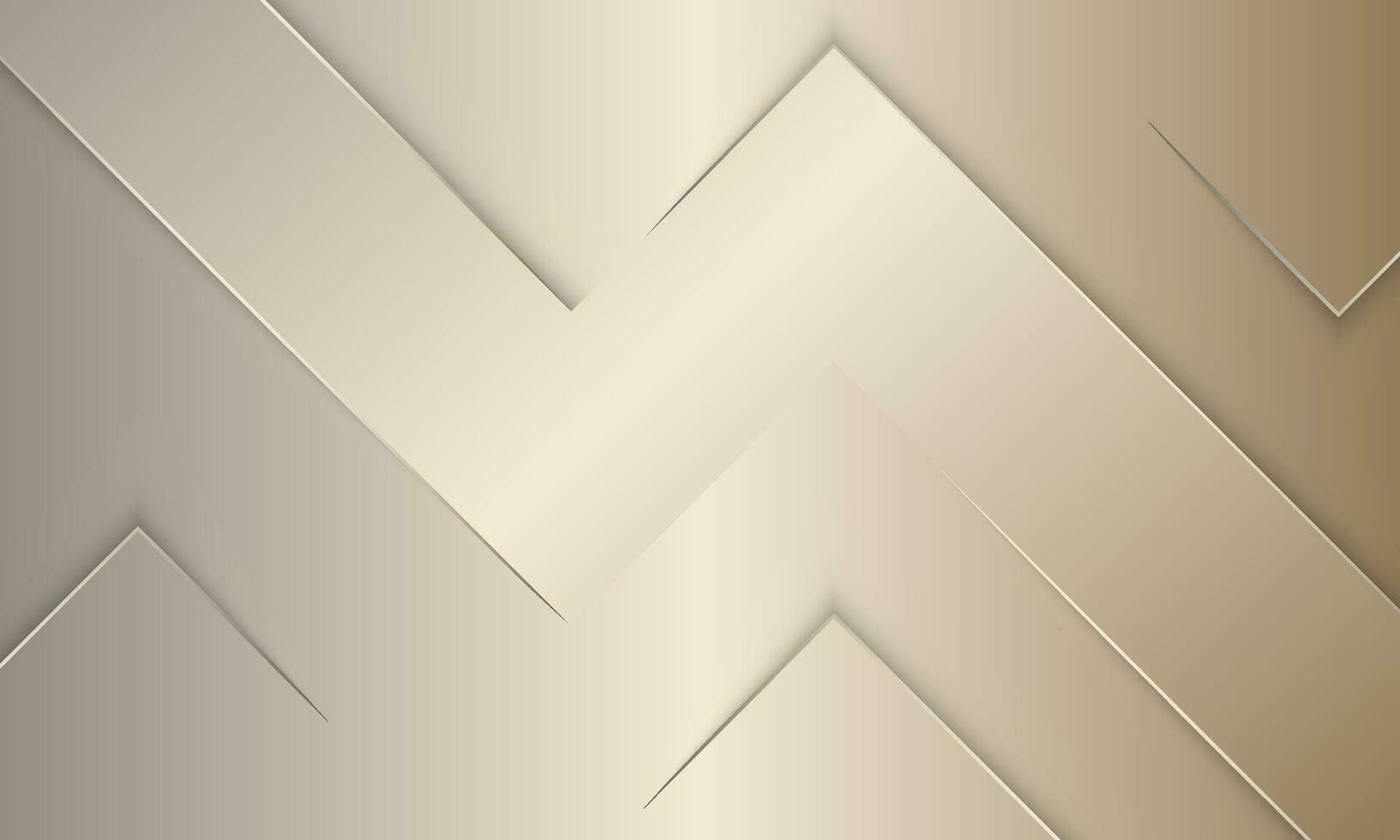 Gold luxury with lines and shadow. vector