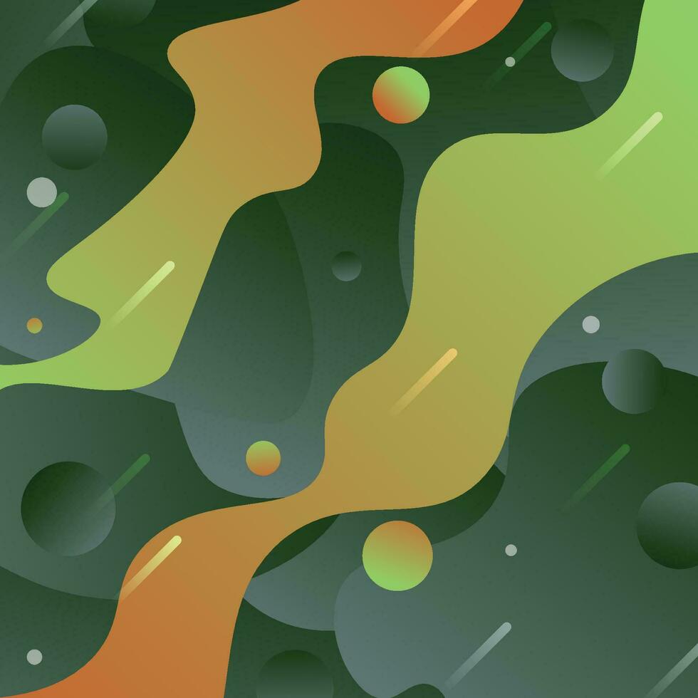 Gradient fluid background. vector