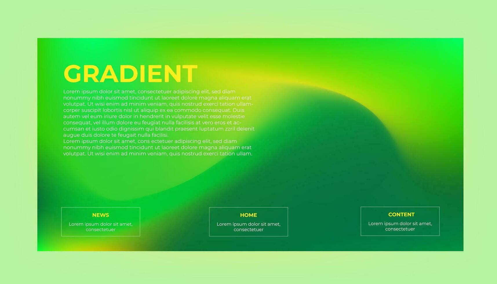 Modern Background Design with Gradient Minimalist Gradient Background with geometric shapes for Website design, landing page, wallpaper, banner, poster, flyer, and presentation vector