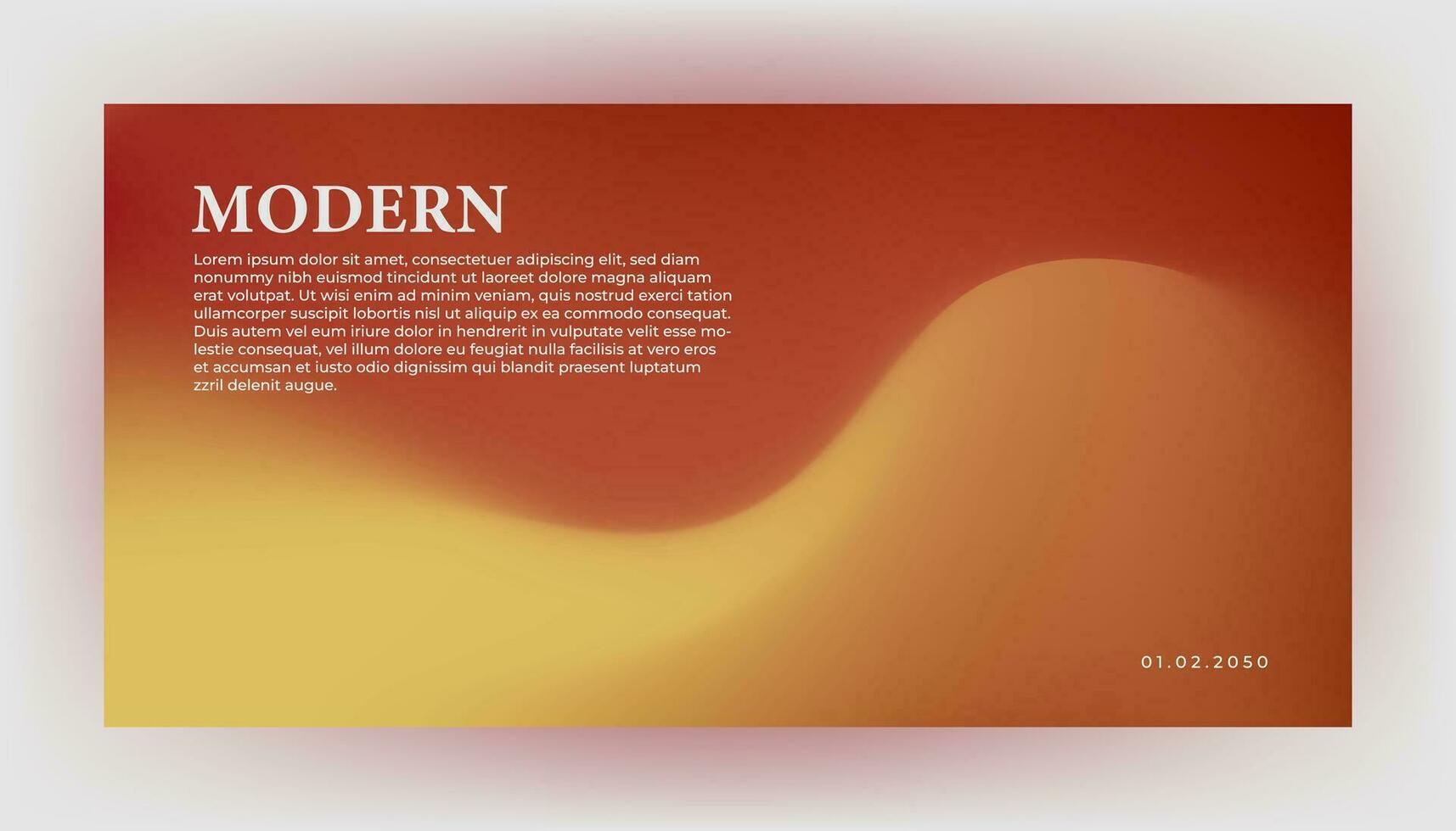 Modern Background Design with Gradient Minimalist Gradient Background with geometric shapes for Website design, landing page, wallpaper, banner, poster, flyer, and presentation vector