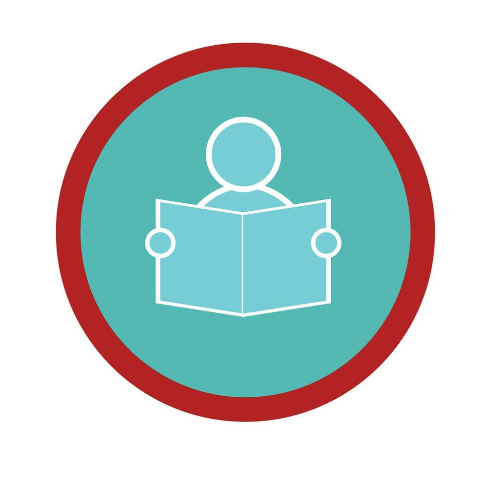 Reading Icon. Professional, pixel perfect icons optimized vector