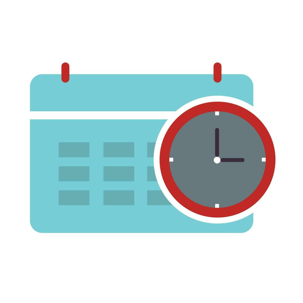 schedule icon. Calendar, time icon vector illustration