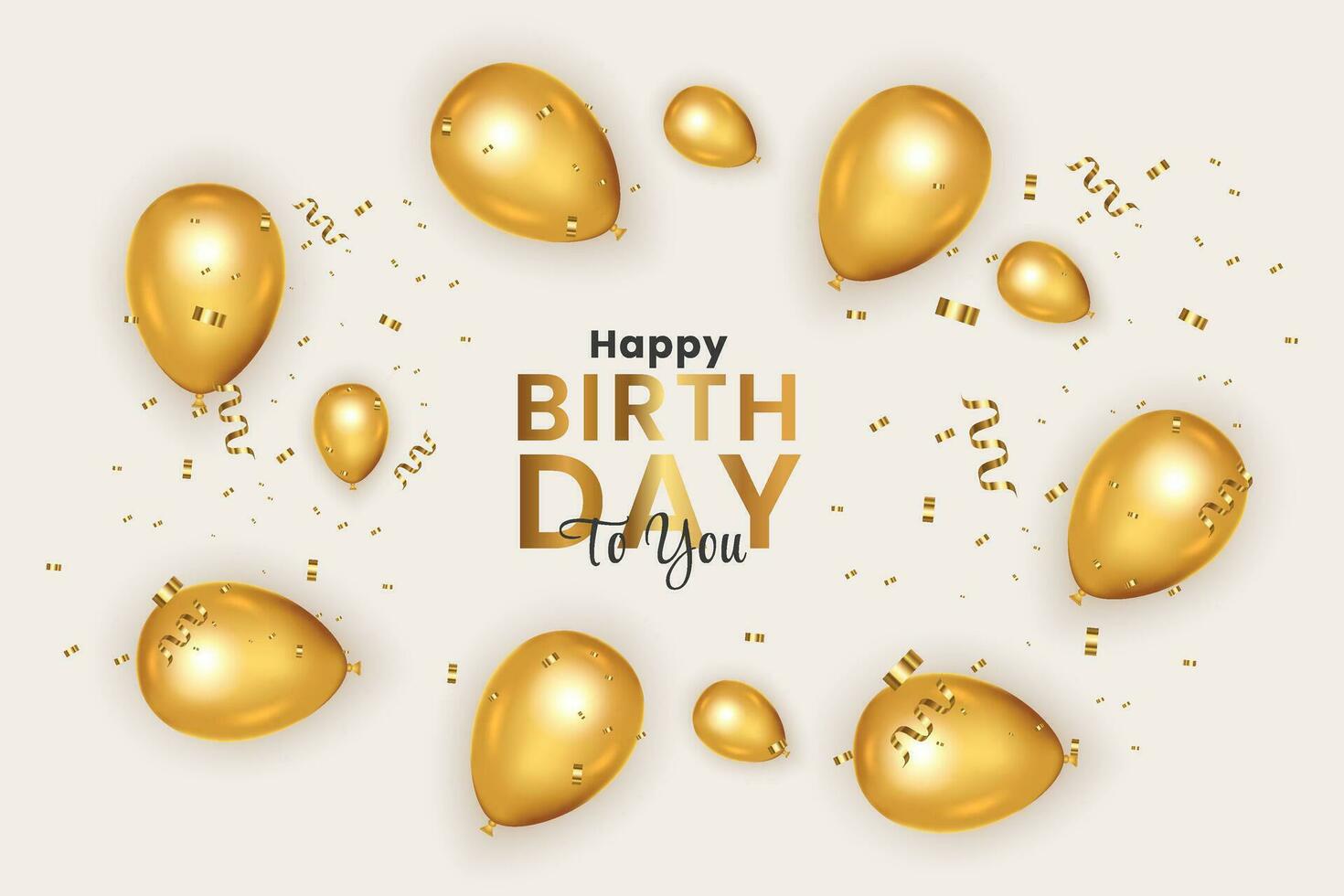 Beautiful happy birthday frame with balloons and photo frame vector