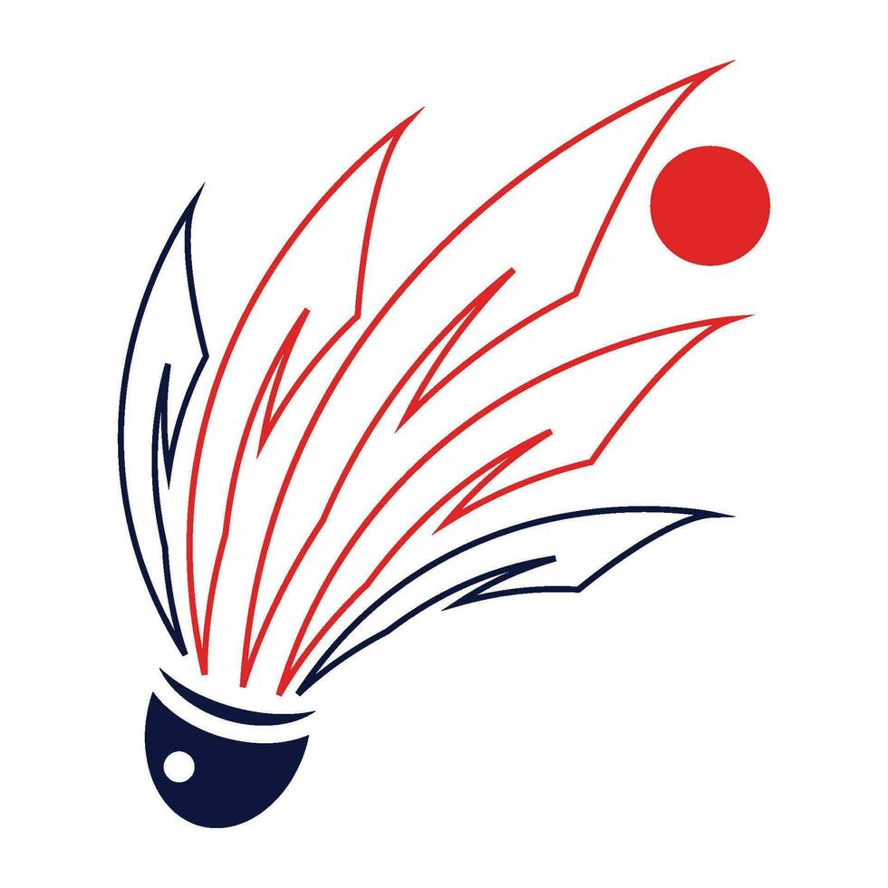 badminton icon illustration vector