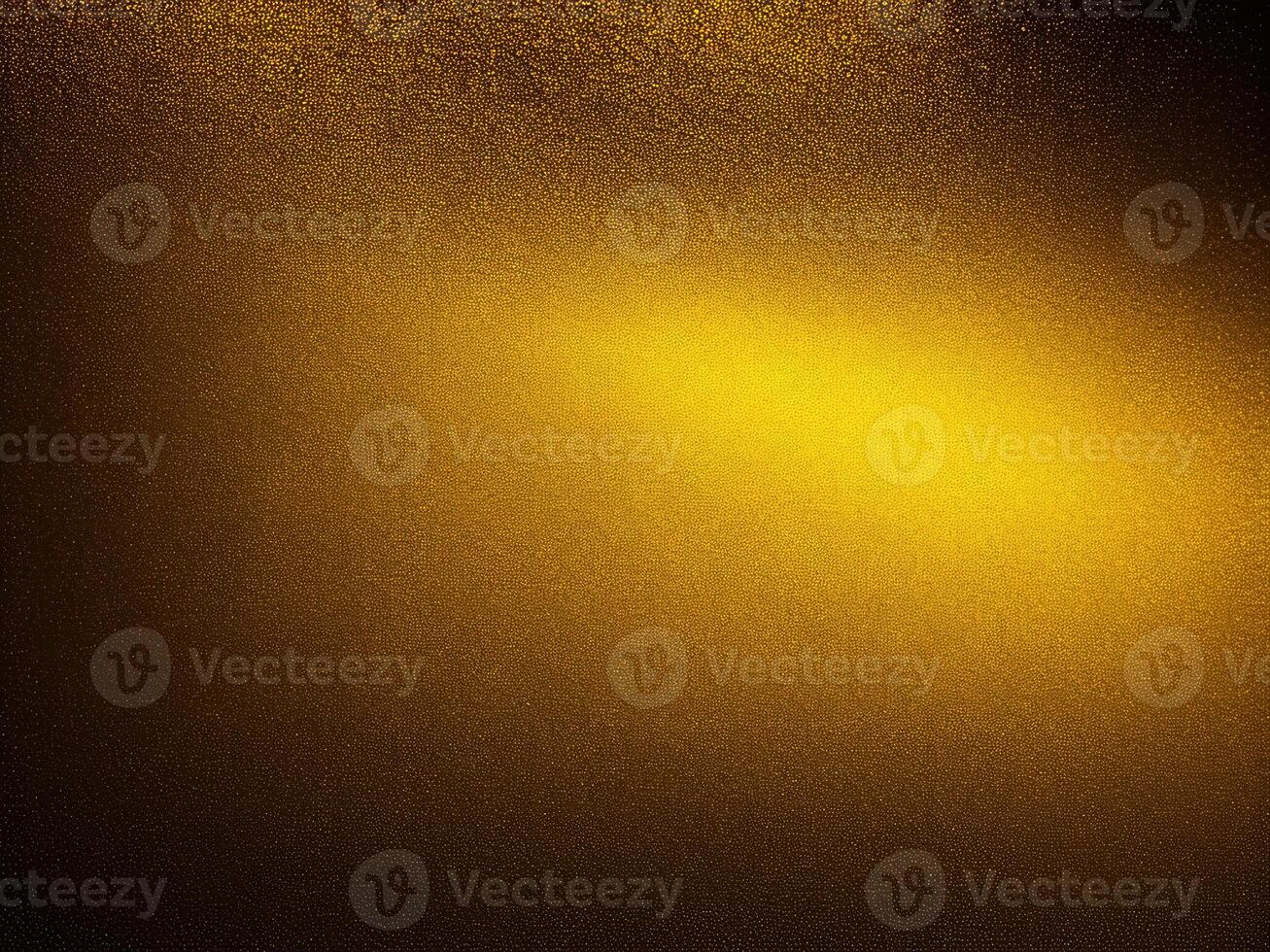 glitter vintage gold lights background. generative ai photo