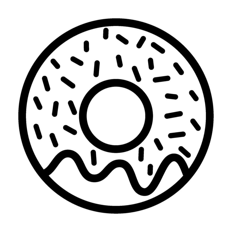 doughnut vector illustration