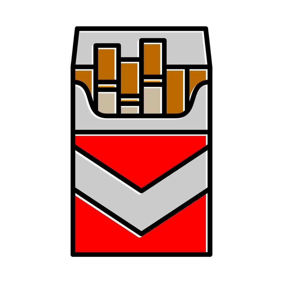 cigarrillo icono para gráfico y web diseño vector