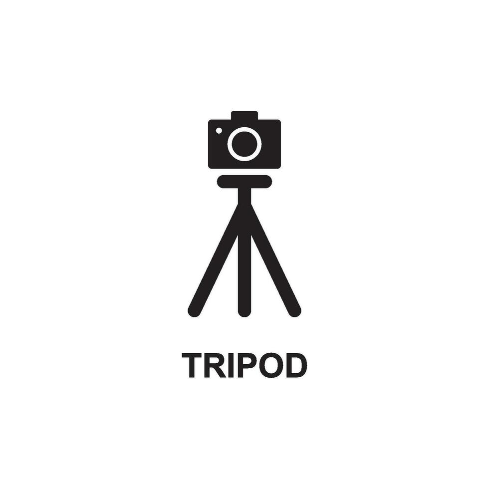 tripod icon, vector sign, concept, illustration, illustration, illustration, illustration, illustration,