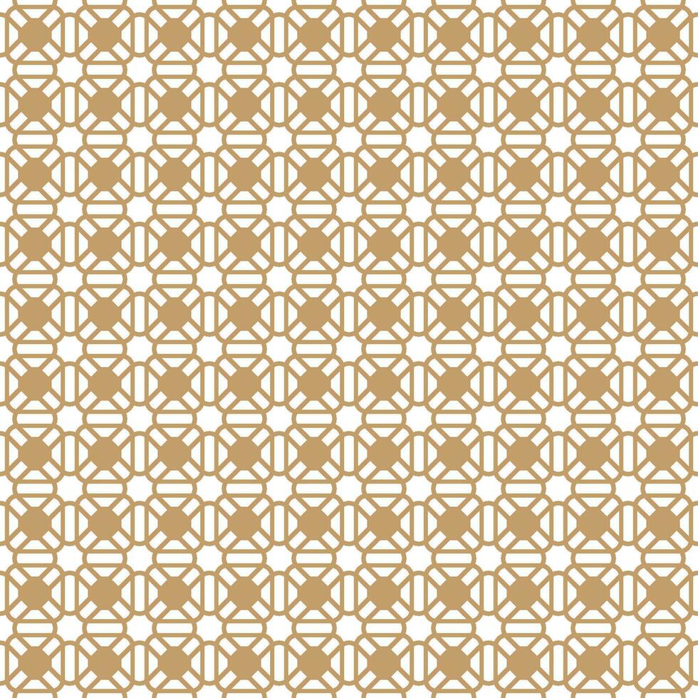 seamless geometric golden line color pattern design vector