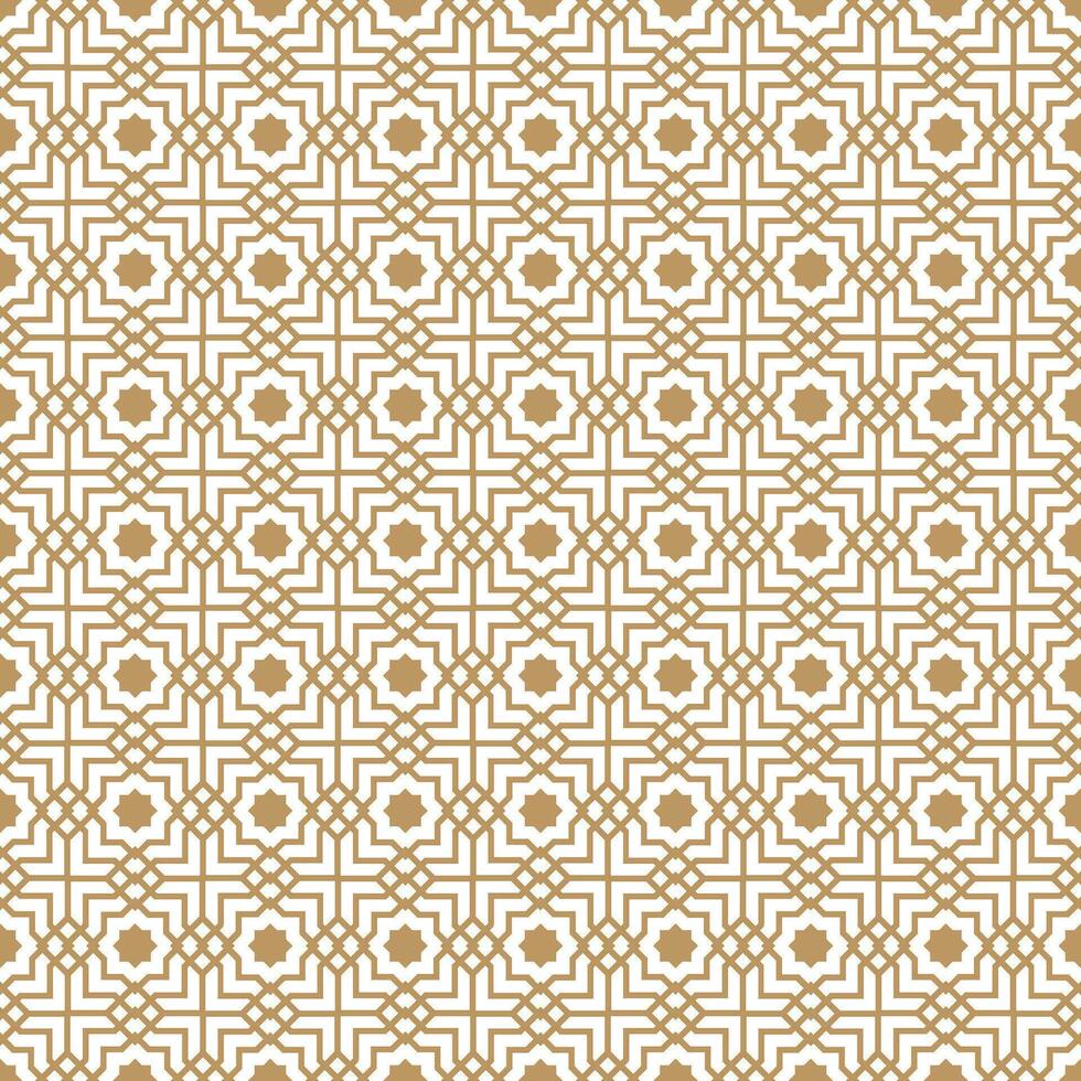 golden line shape pattern background vector