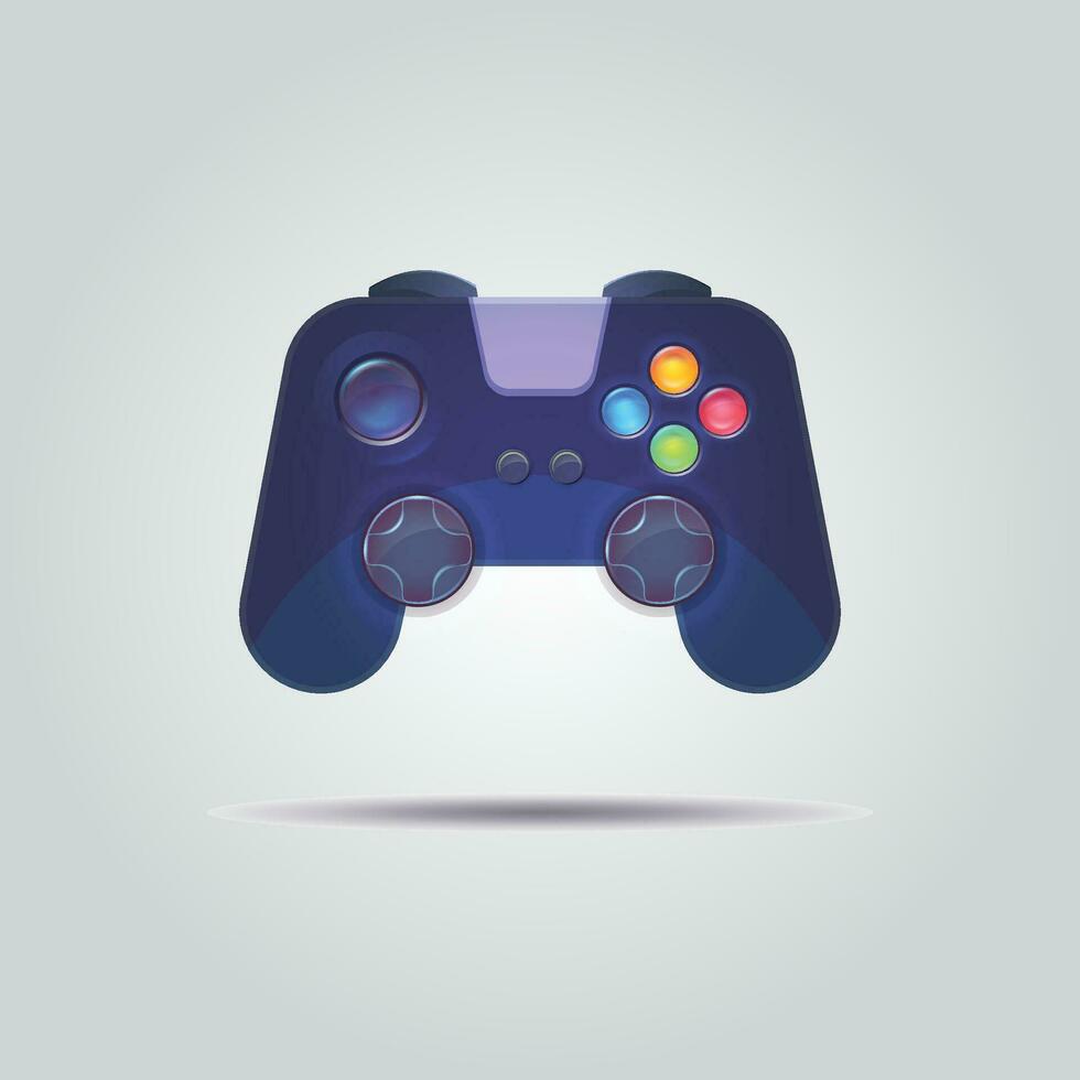 joystick game icon sport technology vector