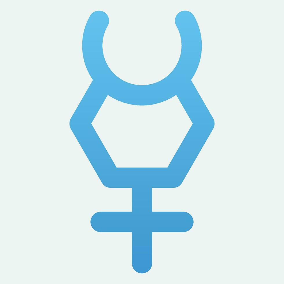 diagonal icon logo gender vector