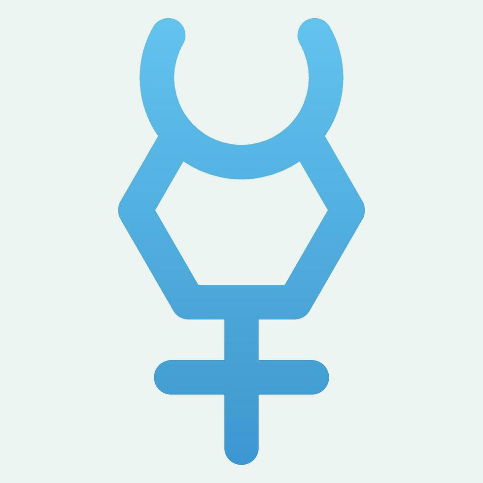 diagonal icon logo gender vector