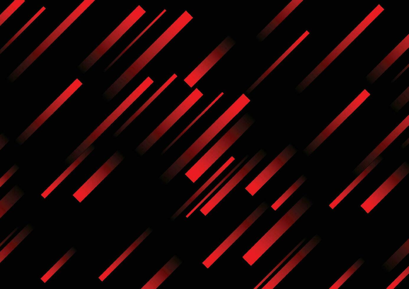 Abstract red line and black background for business card, cover, banner, flyer. Vector illustration