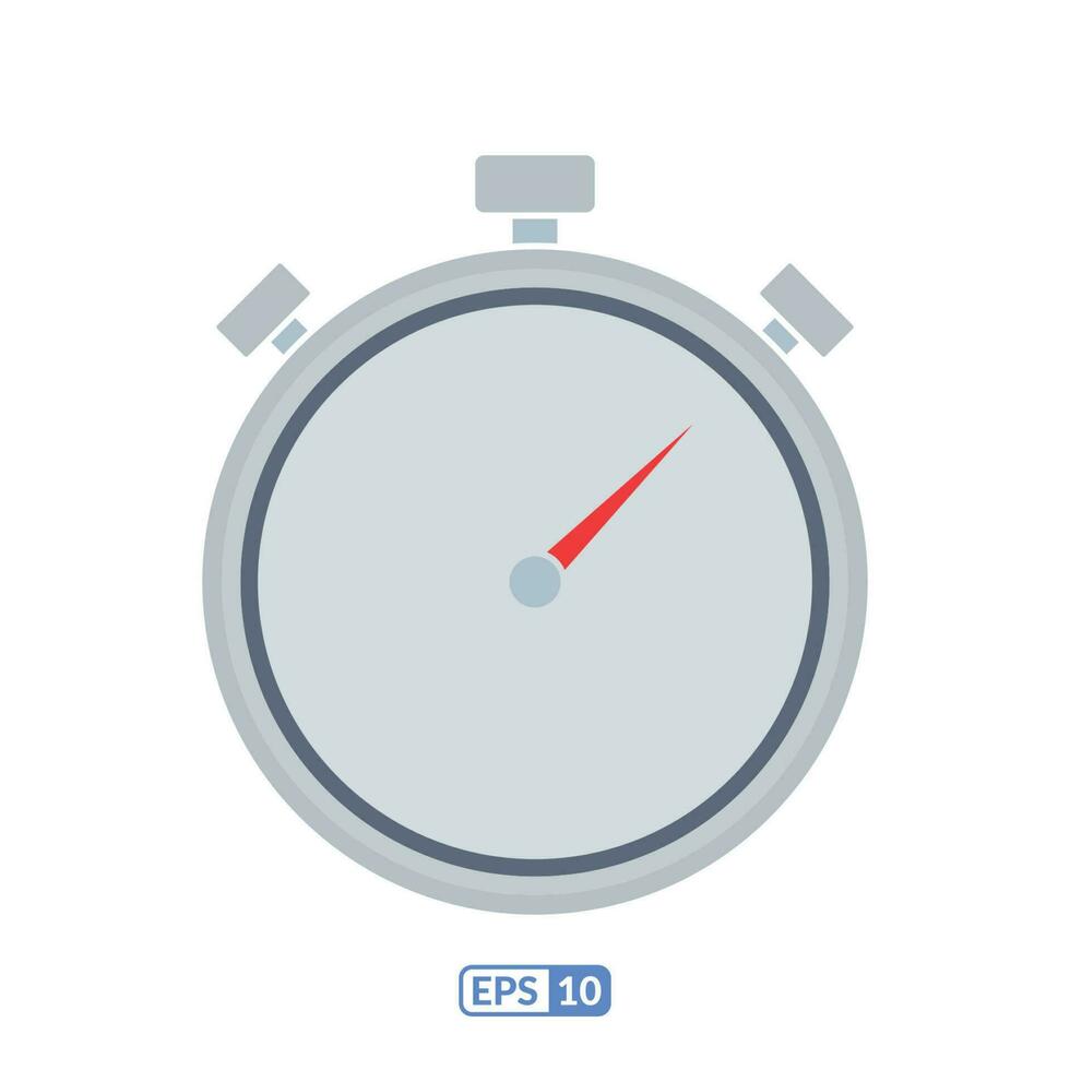 Stopwatch icon on a white background. Stopwatch isolated icon. vector