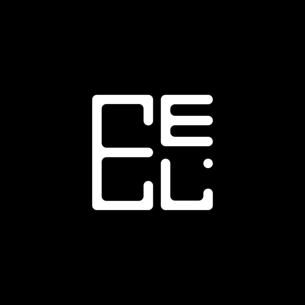 EEL letter logo creative design with vector graphic, EEL simple and modern logo. EEL luxurious alphabet design