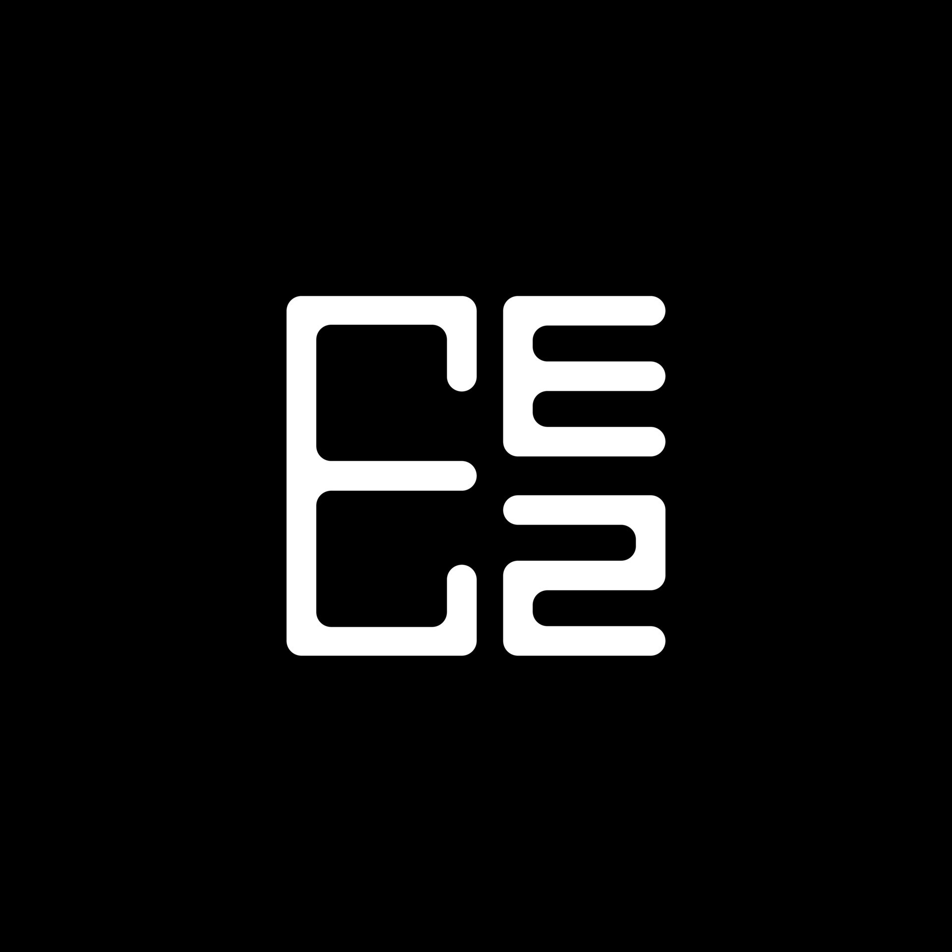EEZ letter logo creative design with vector graphic, EEZ simple and