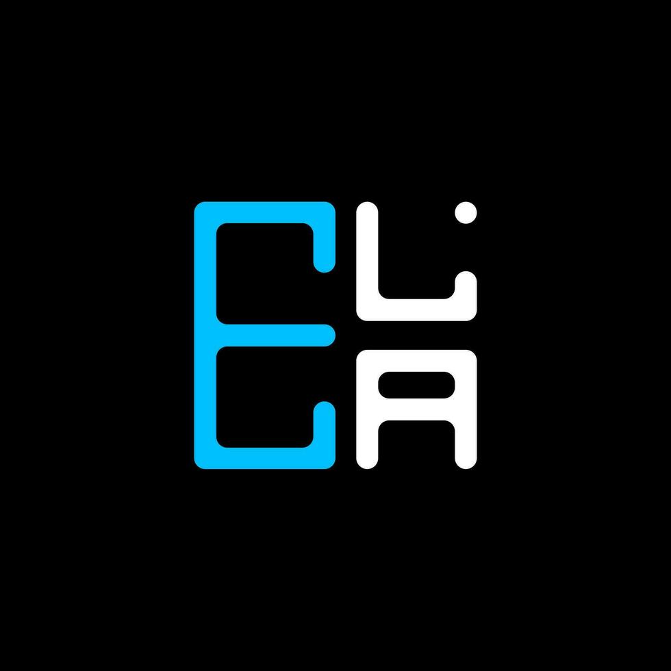 ELA letter logo creative design with vector graphic, ELA simple and modern logo. ELA luxurious alphabet design