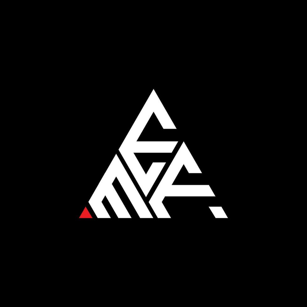 EMF letter logo creative design with vector graphic, EMF simple and modern logo. EMF luxurious alphabet design