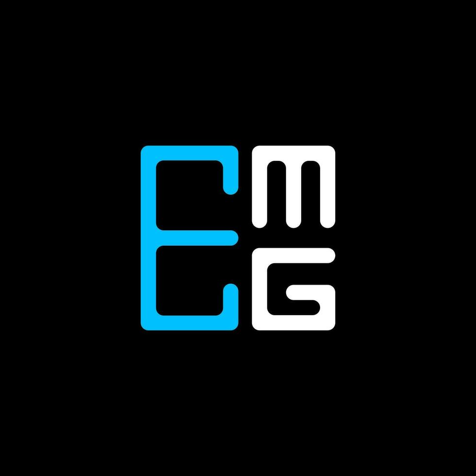 emg letra logo creativo diseño con vector gráfico, emg sencillo y moderno logo. emg lujoso alfabeto diseño