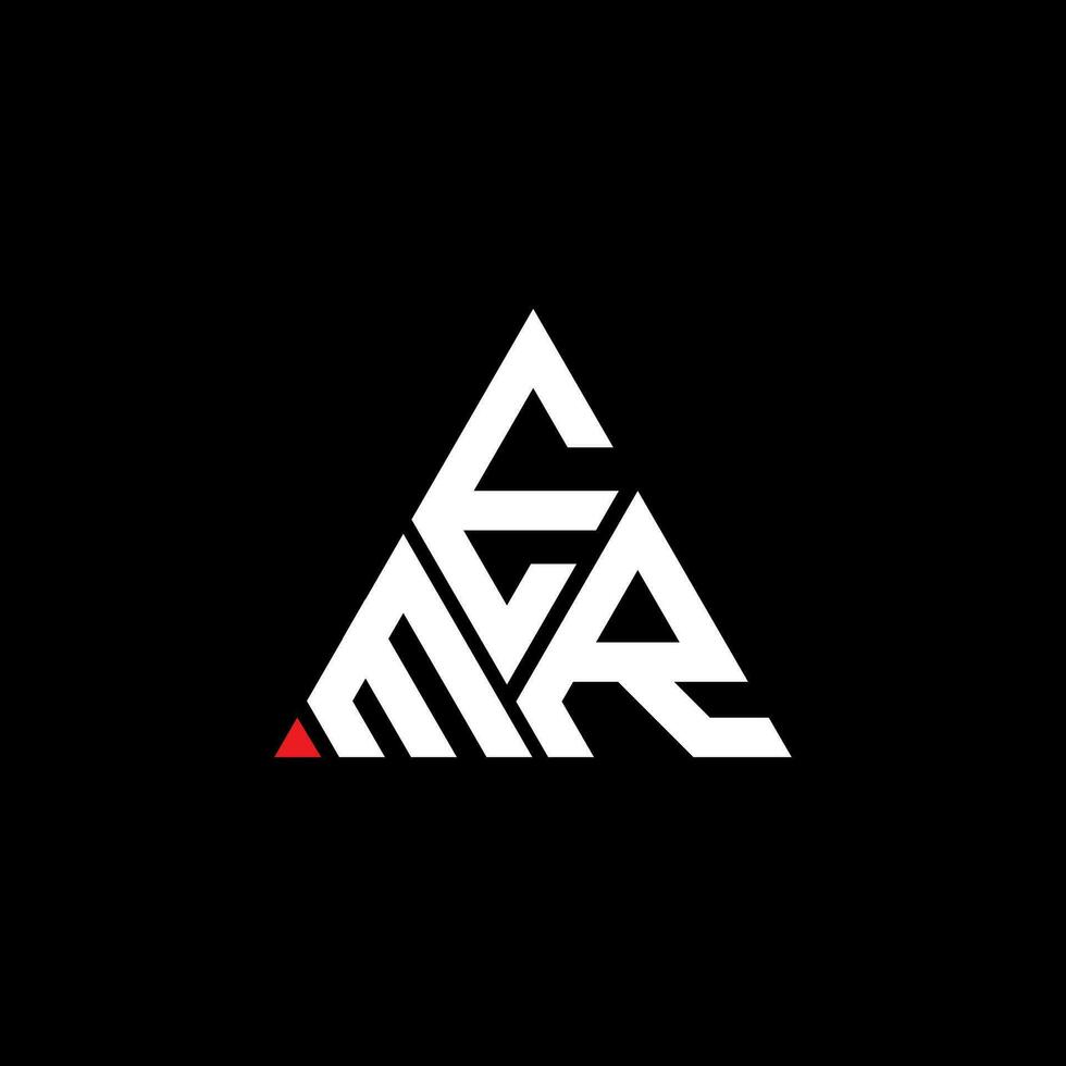 EMR letter logo creative design with vector graphic, EMR simple and modern logo. EMR luxurious alphabet design