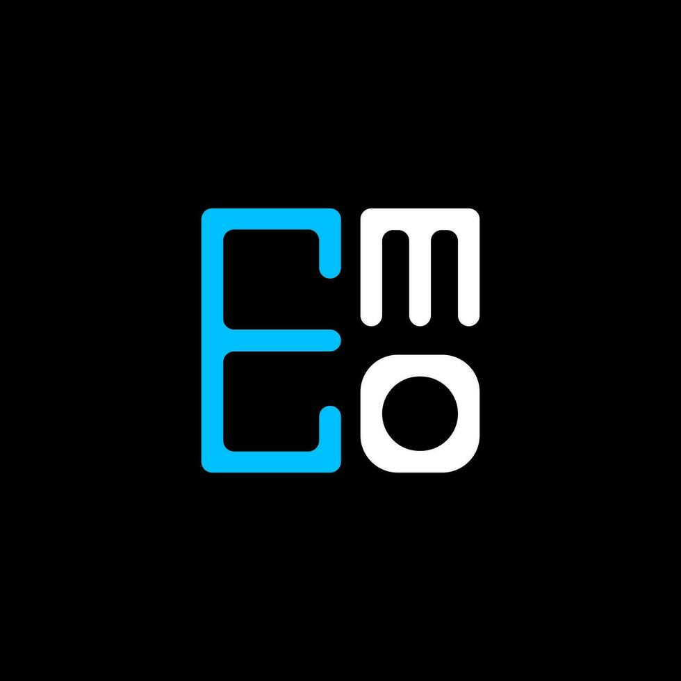 emo letra logo creativo diseño con vector gráfico, emo sencillo y moderno logo. emo lujoso alfabeto diseño