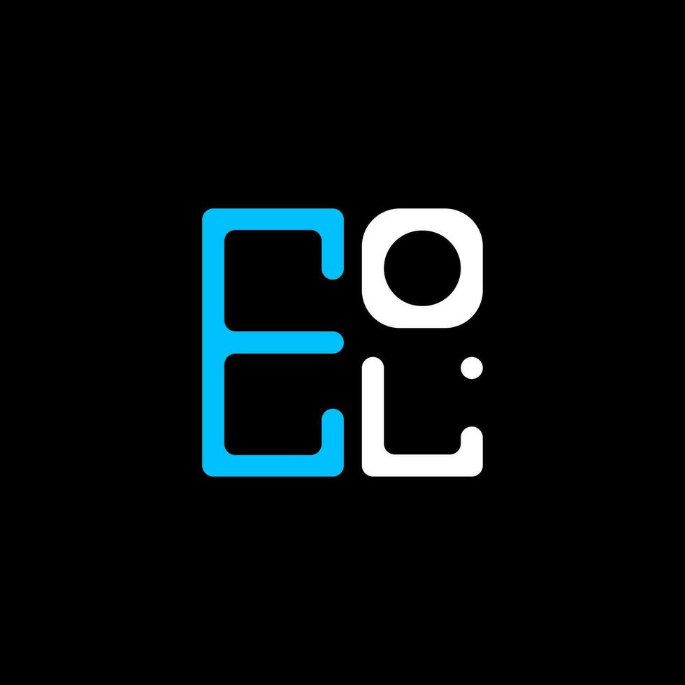 eol letra logo creativo diseño con vector gráfico, eol sencillo y moderno logo. eol lujoso alfabeto diseño