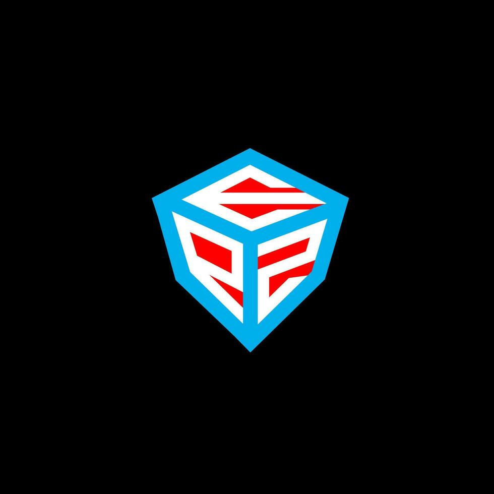 EPZ letter logo creative design with vector graphic, EPZ simple and modern logo. EPZ luxurious alphabet design