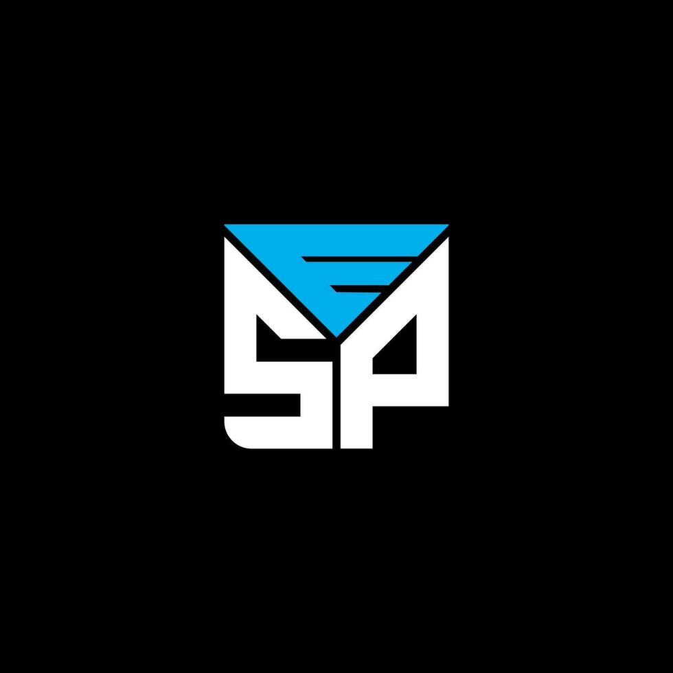 ESP letter logo creative design with vector graphic, ESP simple and modern logo. ESP luxurious alphabet design
