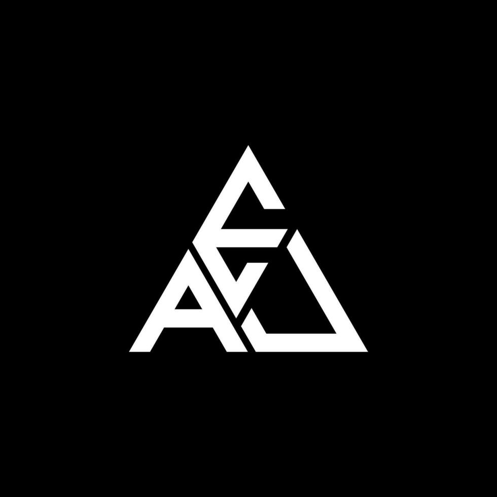 EAU letter logo creative design with vector graphic, EAU simple and modern logo. EAU luxurious alphabet design