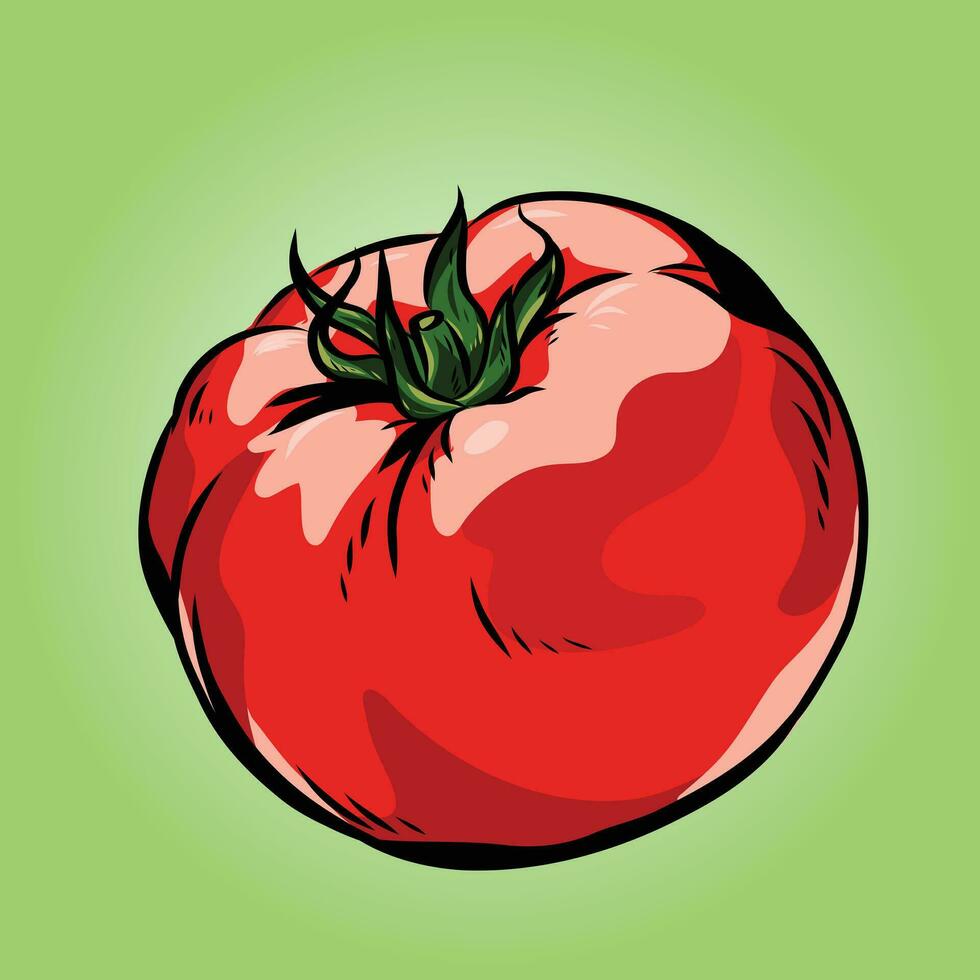 Tomato Vector Design