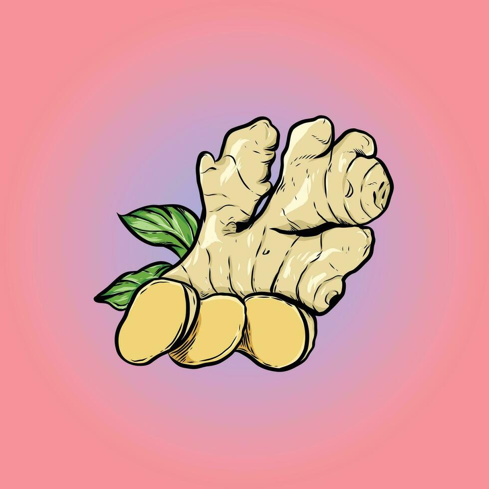 Ginger Vector Design