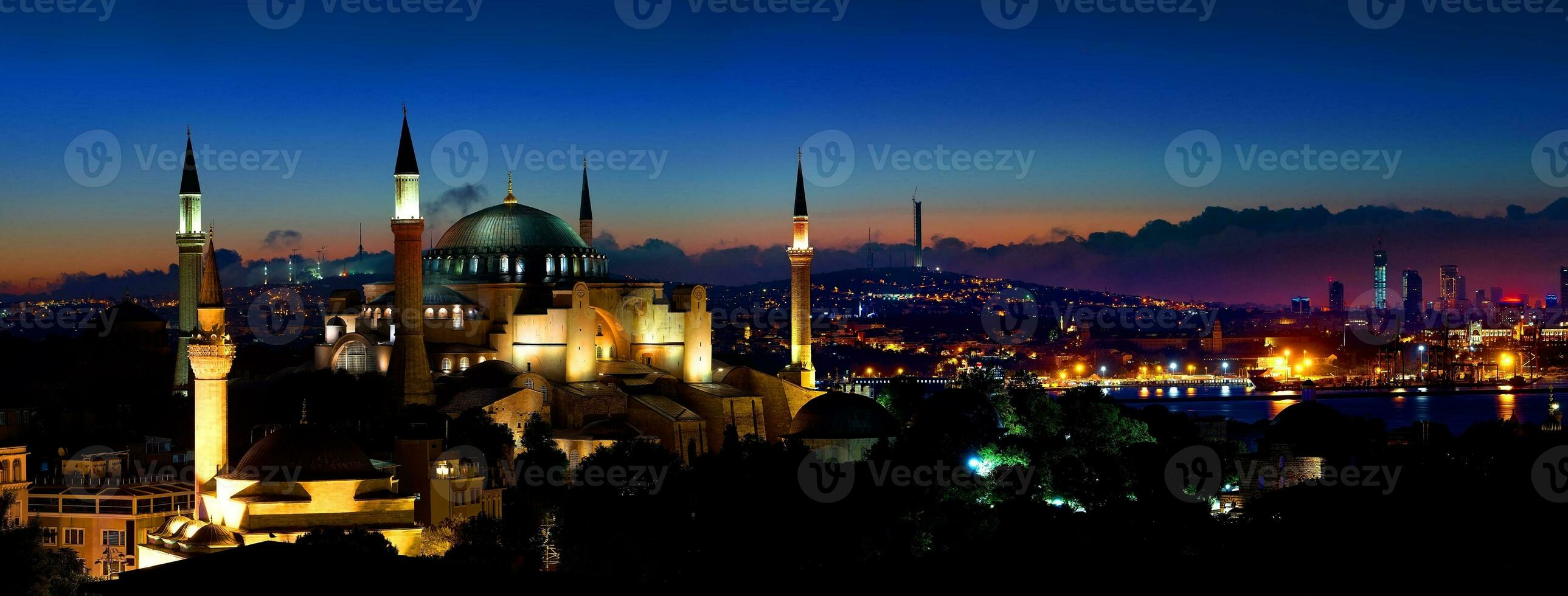 Panorama of Istanbul photo