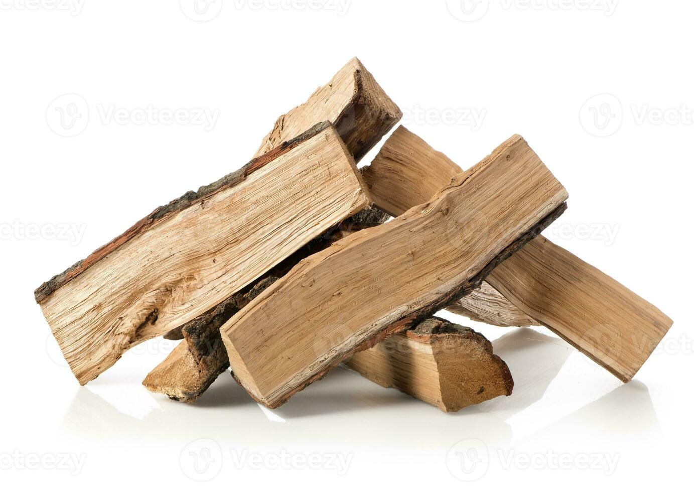 Pile of firewood photo