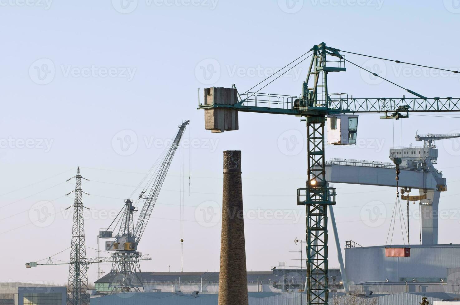 Background with Industrial Element photo
