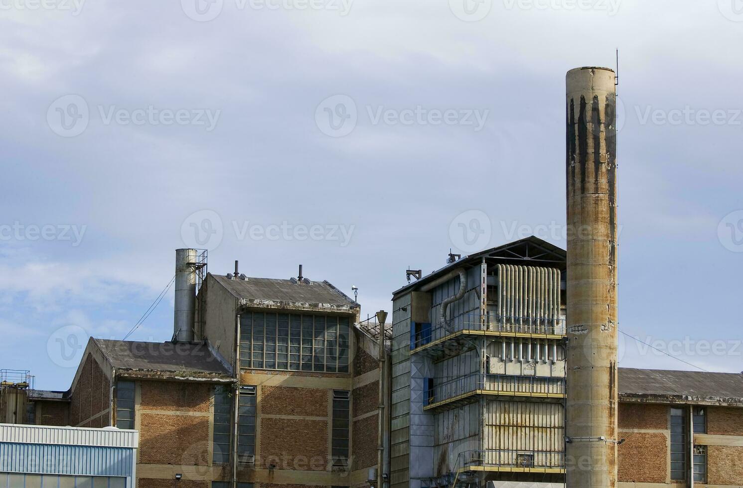 antiguo edificio industrial foto