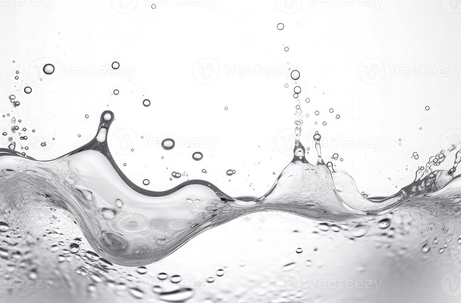 water splash - generative AI photo