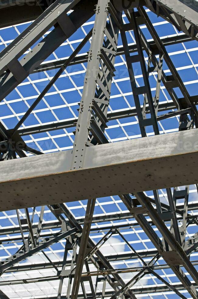 Steel framework Roof photo