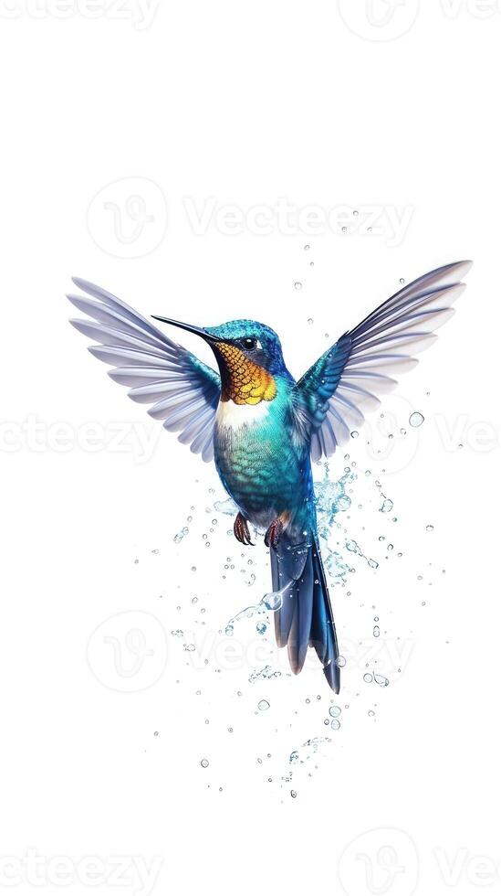 Hummingbird illustration - photo