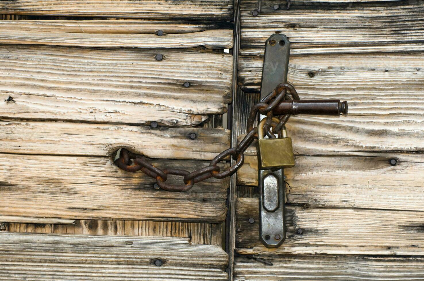 Old Entrance - Closed Gate photo