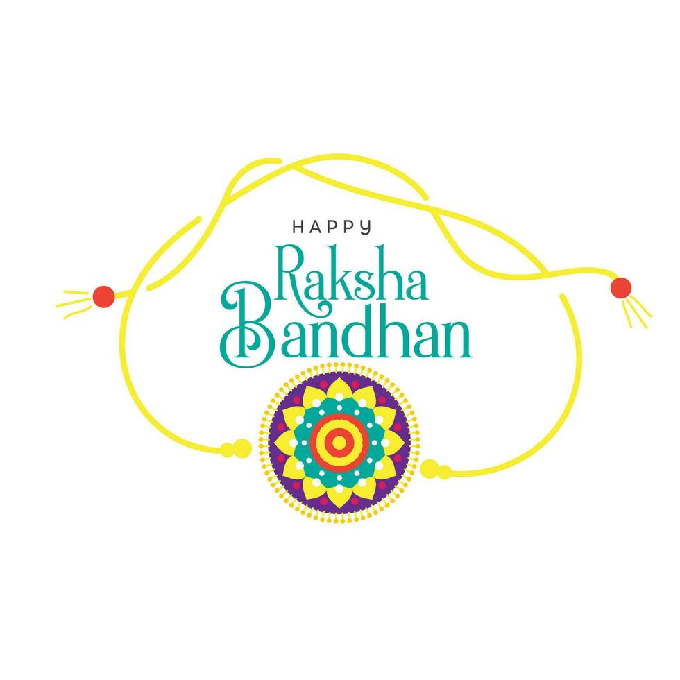 Happy Raksha Bandhan Design Vector Illustration