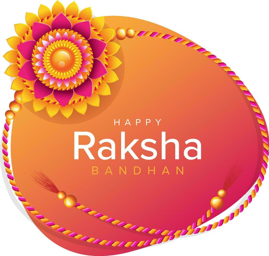 Happy Raksha Bandhan Design Vector Illustration