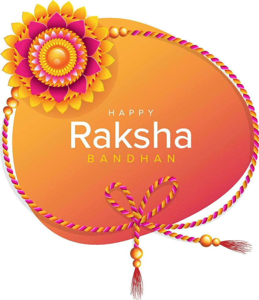 Happy Raksha Bandhan Design Vector Illustration