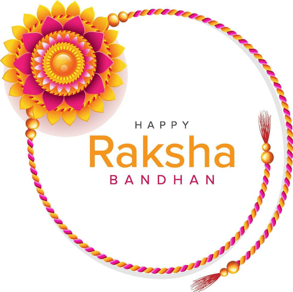 Happy Raksha Bandhan Design Vector Illustration