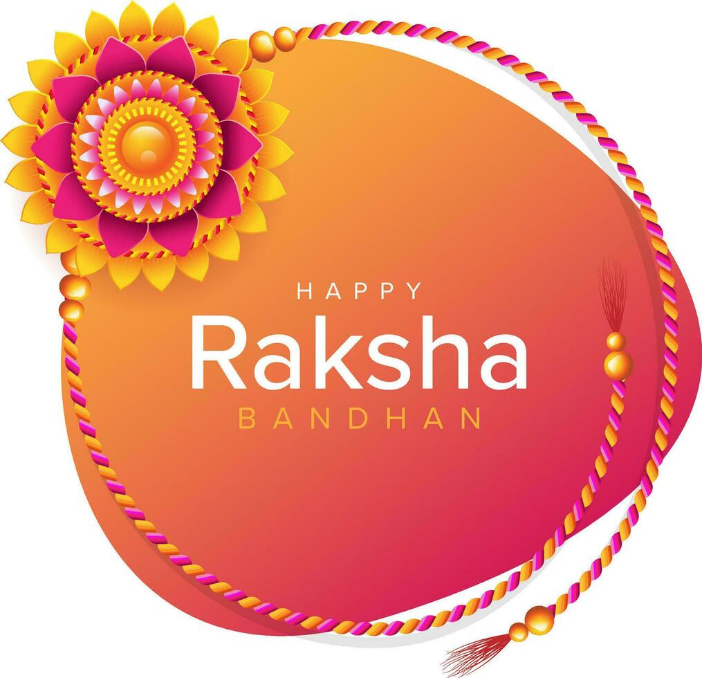 Happy Raksha Bandhan Design Vector Illustration